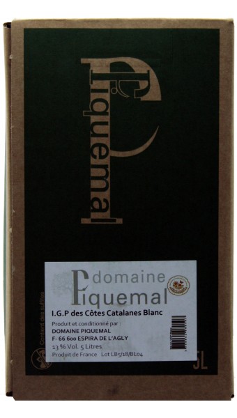 Domaine Piquemal - BIB Blanc 5L