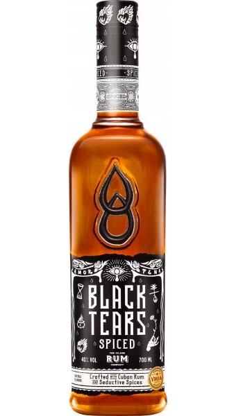 Black Tears - Dry Spiced Rum - 70cl